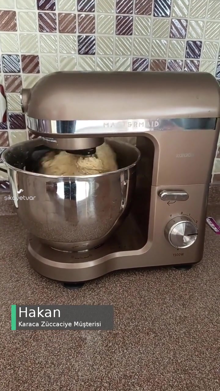 Karaca Hamur Yoğurma Makinesi Gürültüsü videonun kapak resmi