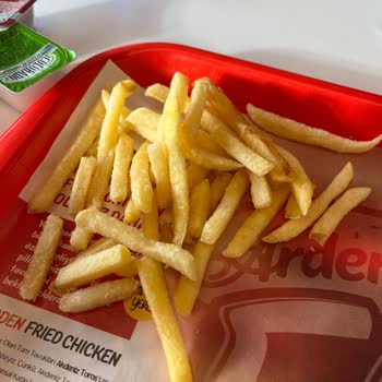 Arden Fried Chicken Az Ve Özensiz Patates Konulması Beni Gerçekten Hayal Kırıklığına Uğratıyor