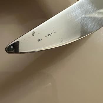 Hisar Sofra Sanatı Ömür Boyu Garantili Çatal Bıçak Seti Tekrar Paslanıyor