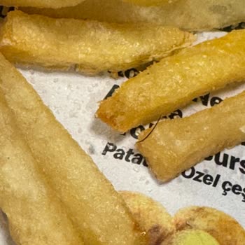 Diyarbakır Kayapınar McDonalds Şubesinde Hijyen Sorunu: Patates Kızartmasında Kıl