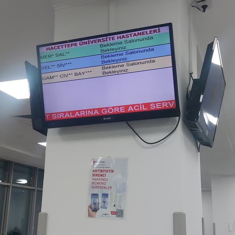 Hacettepe Üniversitesi Hastanesi Kritik Hastaya Üç Saat Bekletilmesi ve Personel Molaları