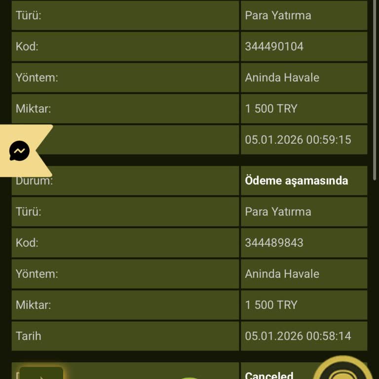 1500 TL Yatırımım Hesaba Yansımıyor Ve Canlı Destek Oyalıyor!