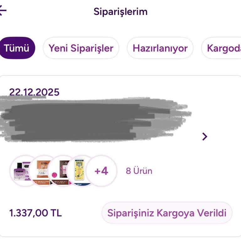 Kargo Gecikmesi Nedeniyle Sipariş Teslimatı İçin Acil Çözüm Talebi