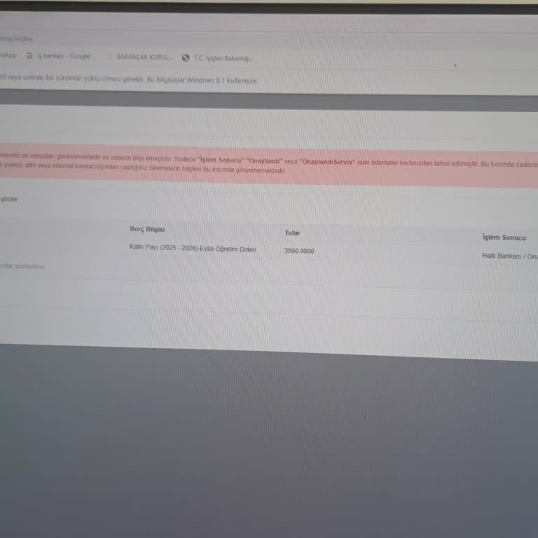 Kayıt Ücretinin İadesi Yapılmaması Ve Bilgilendirme Eksikliği