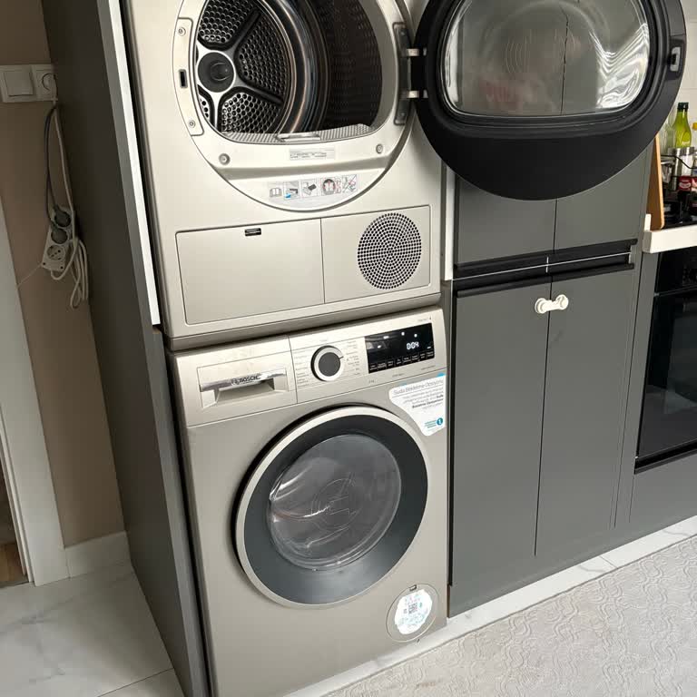 Bosch Çamaşır Makinesinde Su Sızıntısı Ve Boya Kabarması