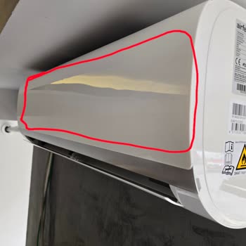 Deformeli Ve Çizikli Klima Yüksek Ses Ve Yetersiz Isıtma, İade Talebi Reddedildi