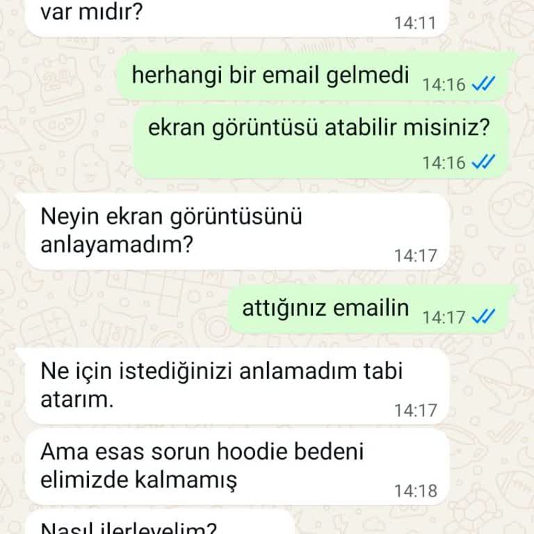 Stok Durumu Hakkında Bilgi Verilmemesi Ve Sipariş Gecikmesi