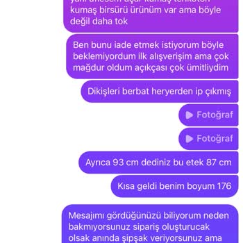 İade Talebime Geri Ödeme Yapılmadı Ve Ürün Açıklaması Yanıltıcı