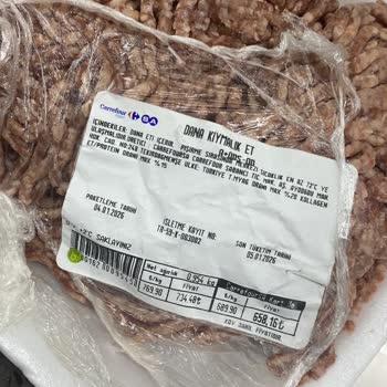 Bozuk Kıyma İçin 658 TL İade Talebi