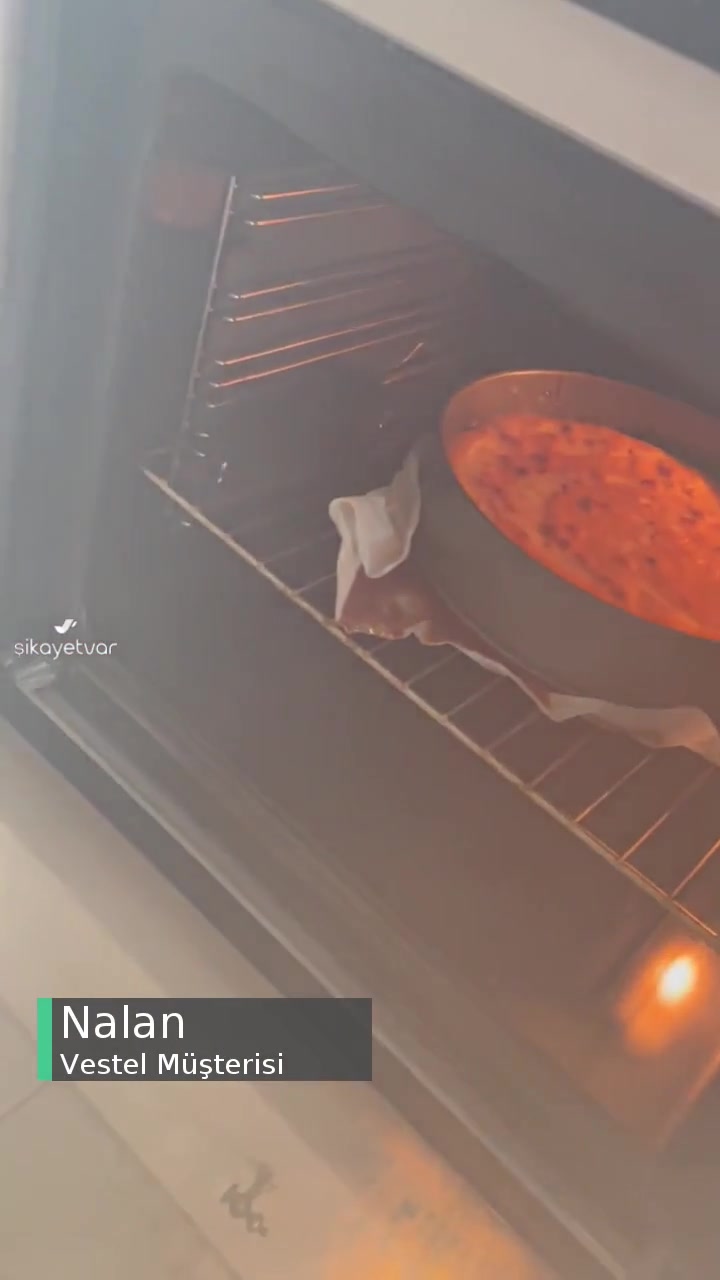 Vestel Fırınımdan Şikayetçiyim, Hiç İyi Pişirmiyor! videonun kapak resmi