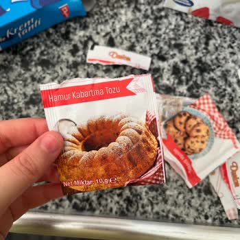 Boş Kabartma Tozu Paketi Kek Yapımını Engelledi