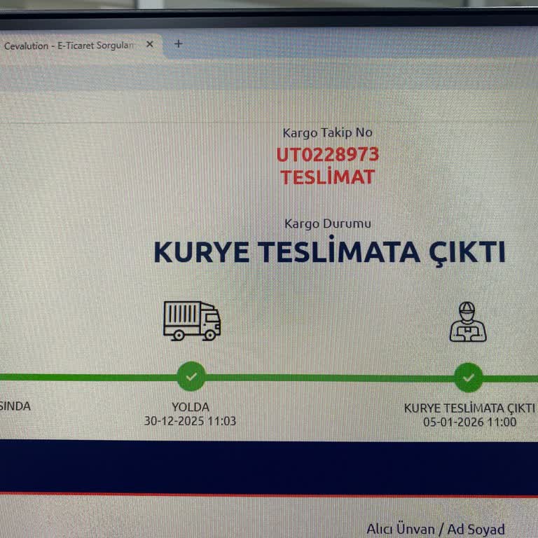 Teslim Edilmemiş Kargo Ve İspatsız Arama