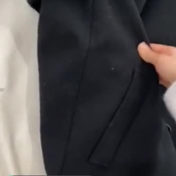 DeFacto Kabanın Fazla Giyilmeden Tiftiklenmesi
