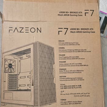 Kırık Gelen Fazeon Kasasının Acil Yenisiyle Değiştirilmesi Talebi