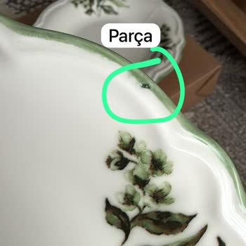 Defolu Yemek Takımı Ve Cevapsız Müşteri Hizmetleri