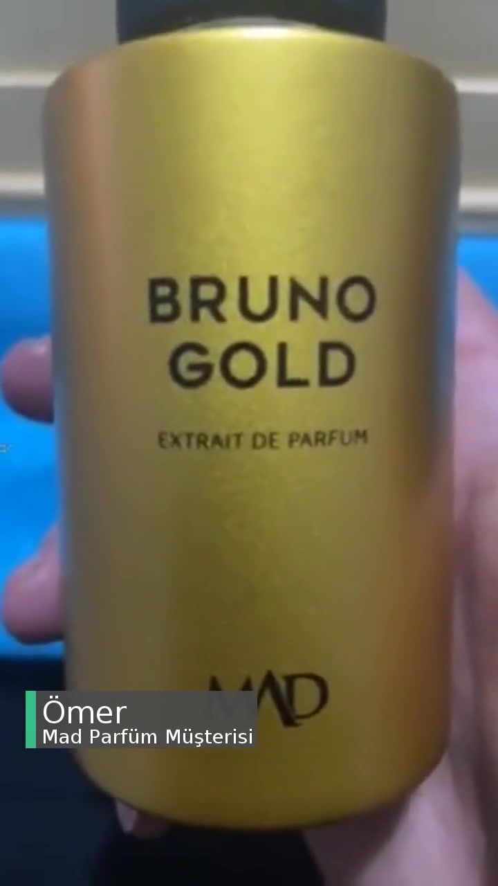 Mad Parfüm Bruno Gold Parfümün Kalıcılığı Yok! videonun kapak resmi