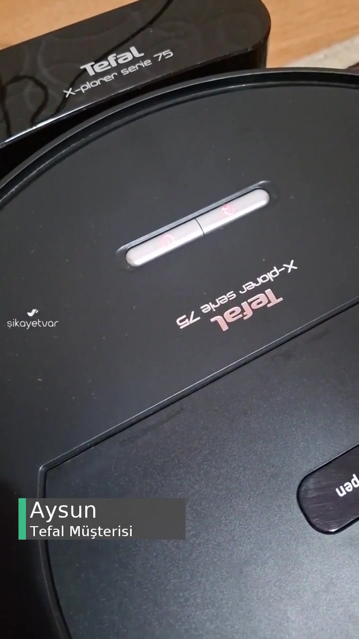 Tefal Robot Şarj Almıyor, Ötüp Duruyor! videonun kapak resmi