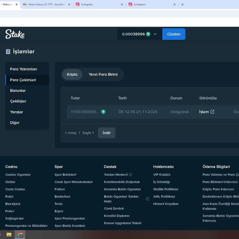 Stake.com’da Gerçek Parayla Oynadığım Oyunların Adaletsizliği Ve 25.000 Dolar Kaybımın İadesi