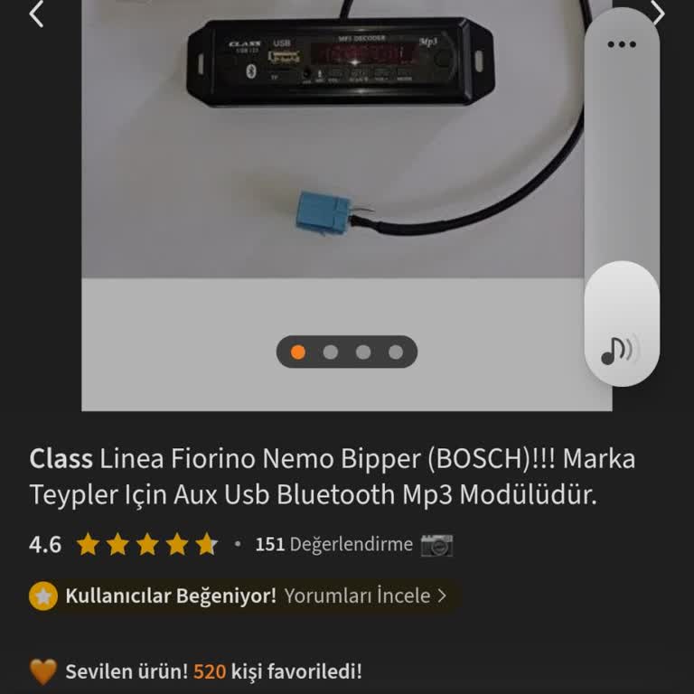 Bluetooth Özelliği Olmayan Ürün İçin Değişim Talebi