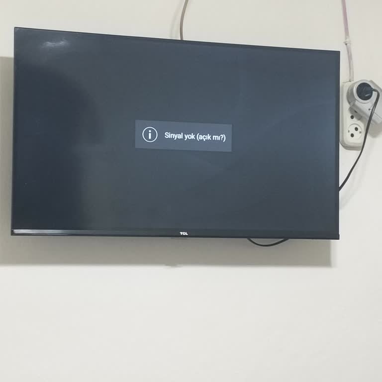 TCL Televizyon Sorunu