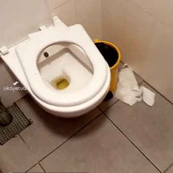 Burger King Şube Tuvaletinin Hali