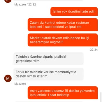 Bir Saat Bekletilen 485 TL’lik Sipariş Yoğunluk Nedeniyle İptal Edildi, Gecikmeden İade Talep Ediliyor