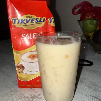 Son Kullanma Tarihi Geçmemiş Salep İçinde Bozulma Görüldü Ve Şirketten Yanıt Bekleniyor