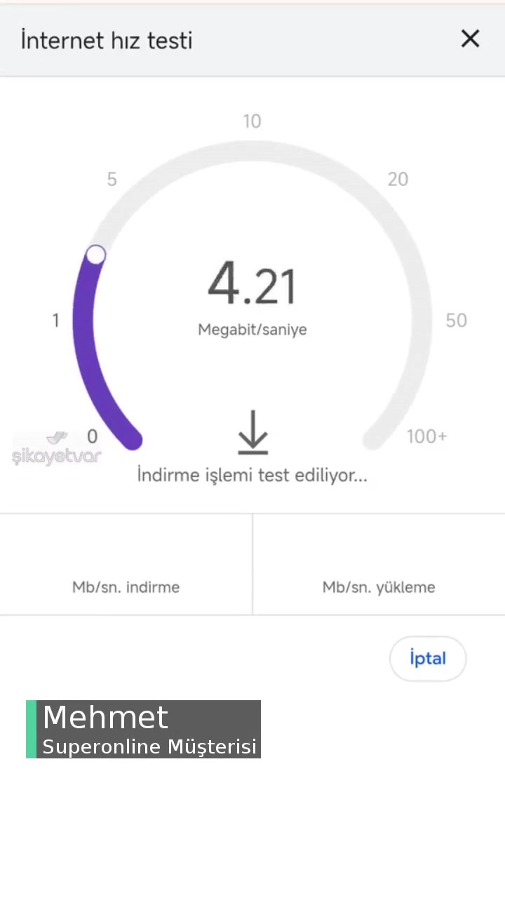 Superonline Düşük İnternet Hızı! videonun kapak resmi