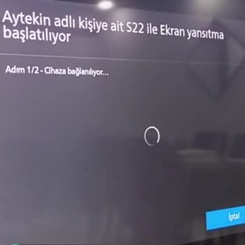 Philips TV 65Pus8909/62 TV De Ekran Yansıtma Sorunu