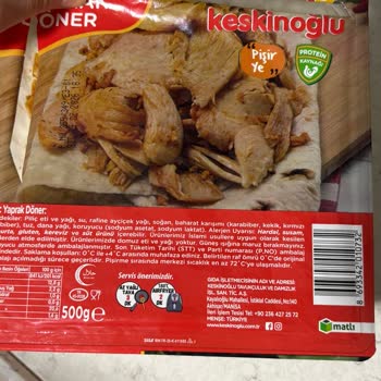 Keskinoğlu Tavuk Döneri Çiğ Çıktı, Gıda Güvenliği Tehlikede