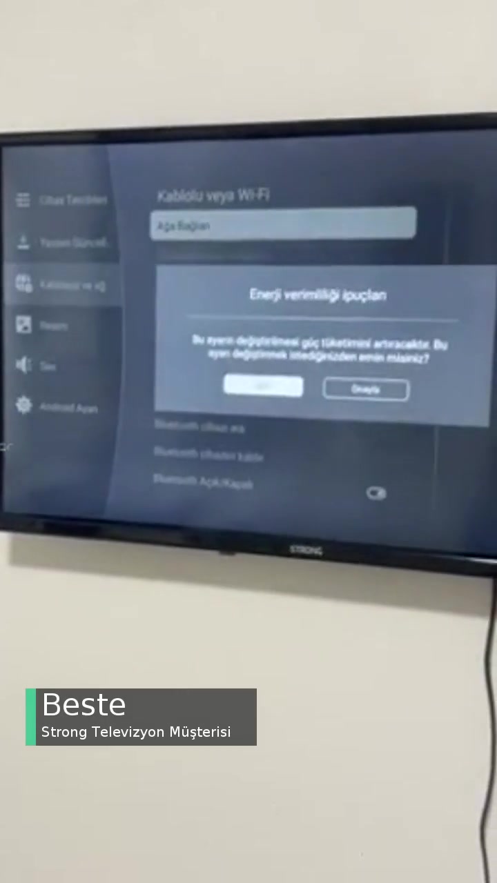 Strong Televizyon Wi-Fi Ekranına Ulaşamıyorum! videonun kapak resmi