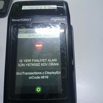 KDV Hatası Nedeniyle Pos Cihazı Çalışmıyor Ve 10 Bin TL Kayıp Yaşandı