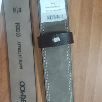 Aynı Beden Kemerlerde 10 cm Uzunluk Farkı