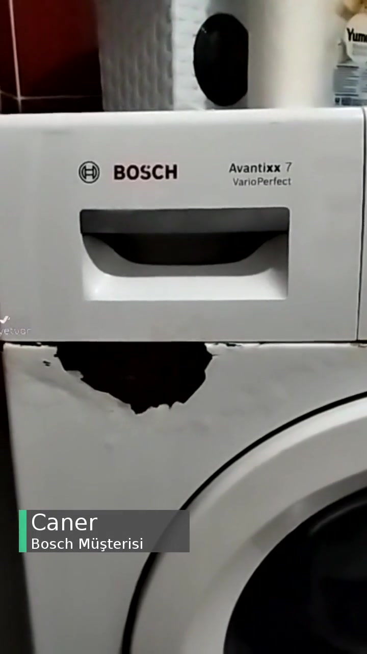 Bosch Çamaşır Makinesinde Paslanma Sorunu! videonun kapak resmi