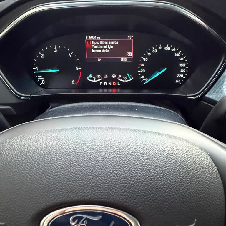 Yeni Ford Focus'ta Kronik Egzoz Filtresi Tıkanması Ve Yağ Bozulması