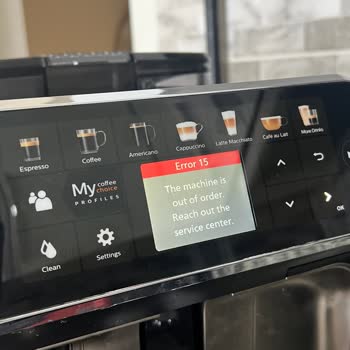 Philips Kahve Makinemde 'Error 15' Hatası: Ücretsiz Onarım Ve Değişim Talebi