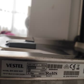 Garanti Kapsamındaki Paslanmaz Çelik Bulaşık Makinesinde Üretim Hatası Paslanma