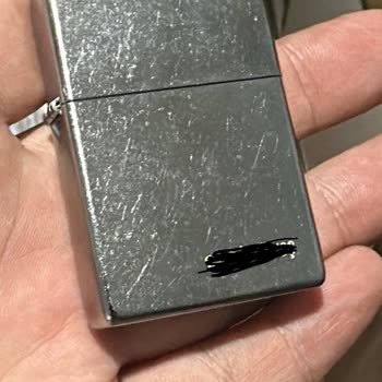 Kişiselleştirilmiş Zippo Çakmak Çizik Ve Kullanılmış Geldi, İade Talebi