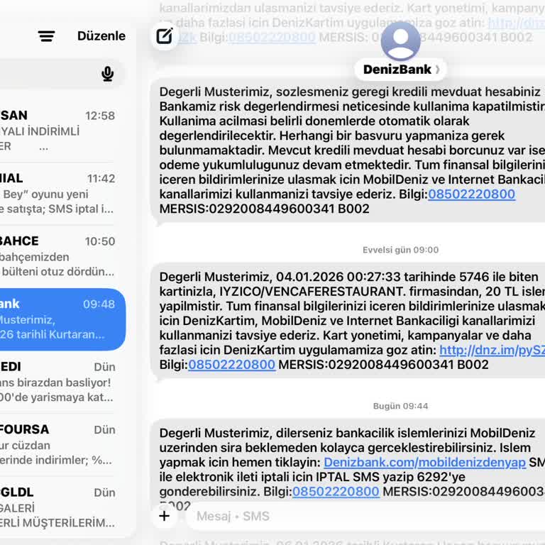 Denizbank’ın Emekli Maaşımın Kesilmesi Ve Kredili Mevduat Borcunun Yapılandırma Talebi