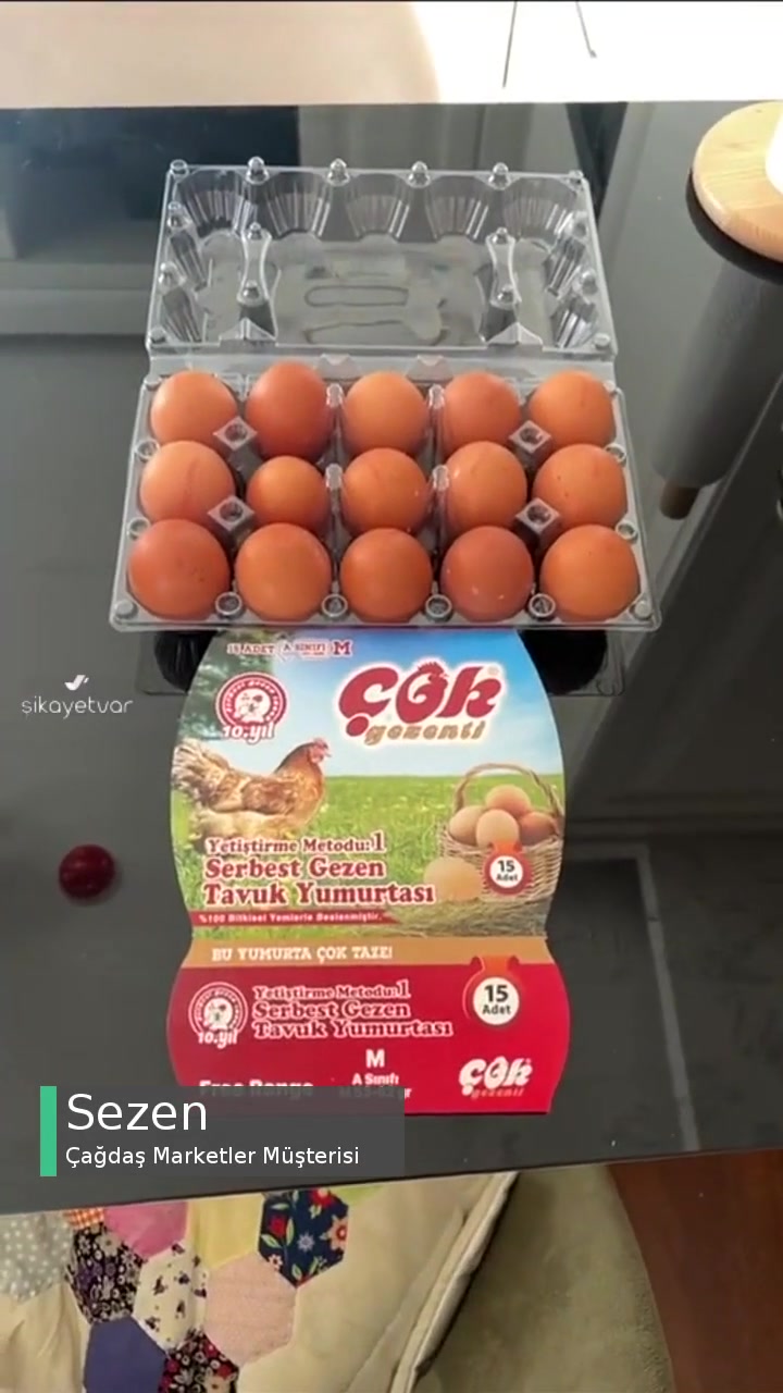 Çağdaş Marketler Orta Boy Yazan Yumurtaların Küçük Boy Çıkması videonun kapak resmi