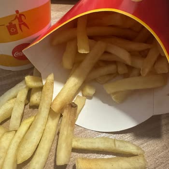 Mc Donald’s Şubesinde Bayat Hamburger Ve Patates Şikayeti