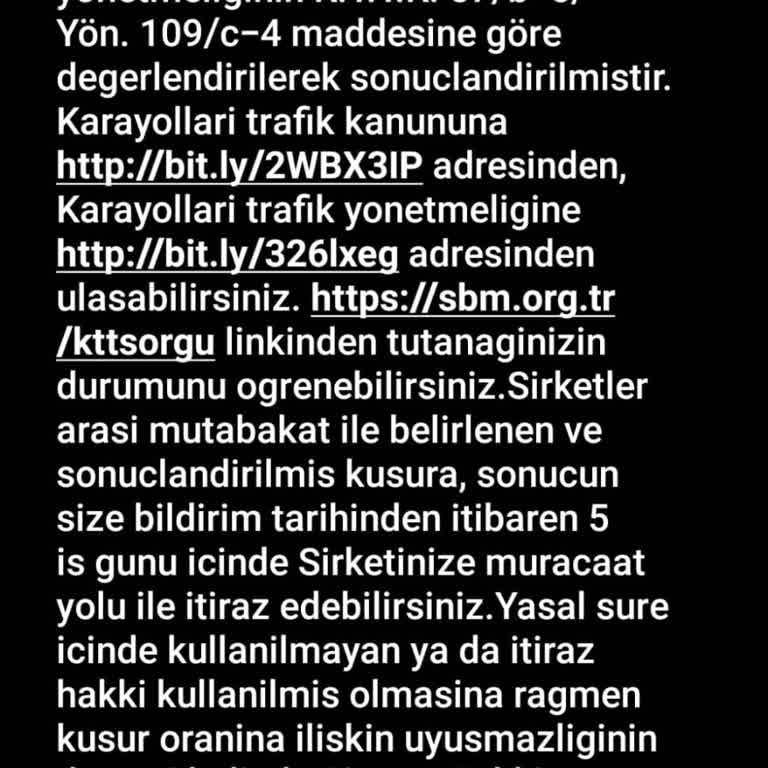 Yanlış Plakalı Kaza SMS'i Ve Kişisel Verilerin Hatalı Kullanımı
