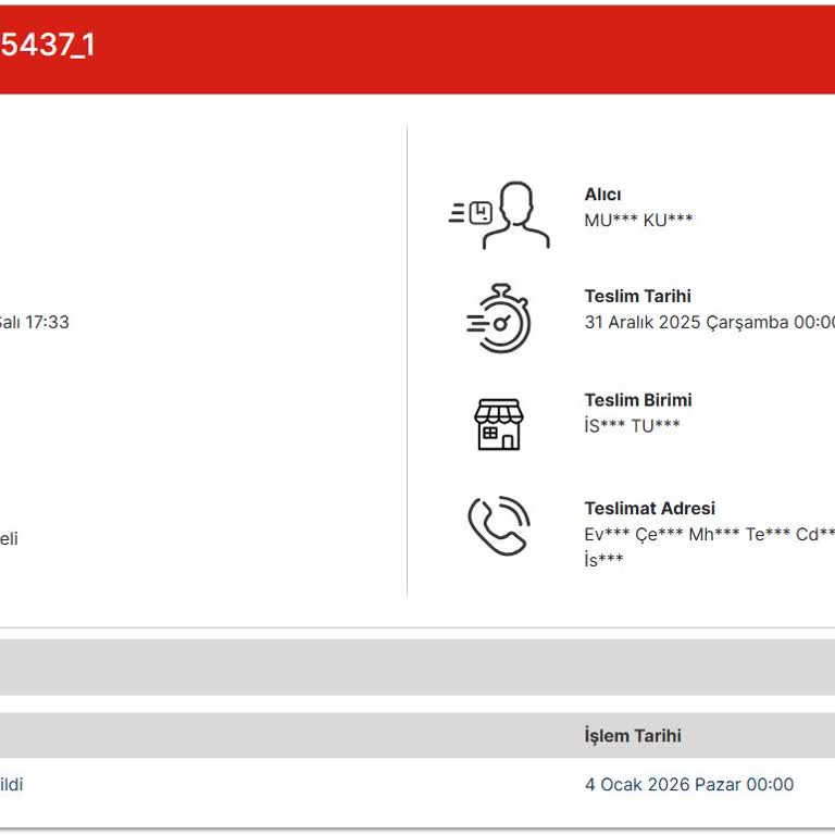 Teslim Edildiği Bildirilen TV’yi Alamadım Ve Ücret İadesi İstiyorum