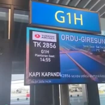 THY Saatinden Önce Kapıyı Kapattı, Mağduriyet Yaşandı