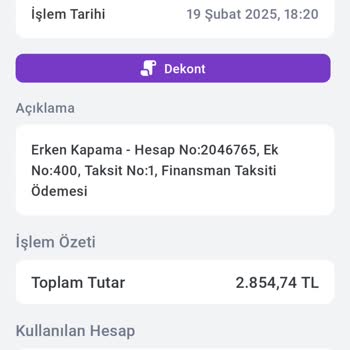 Ödenen 3.011 TL Borcunun Tekrar Borç Olarak Görünmesi Ve Şubeden Yanıt Alınamaması