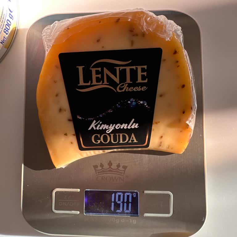 Lente Chees Gouda Kimyonlu Peynir Eksik