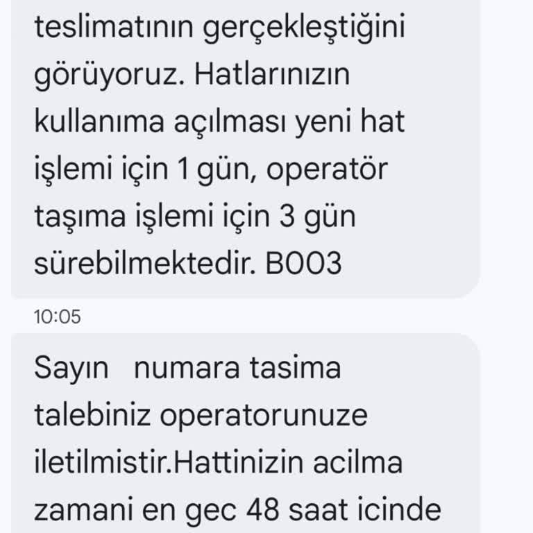 Aktivasyon Gecikmesi Ve Müşteri Hizmetleri Sorunu
