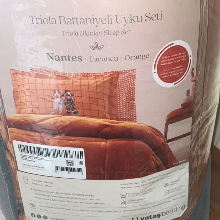 Kimyasal Koku Sorunu Yaşayan Çocuk Uyku Seti İçin İade Ve Değişim Talebi