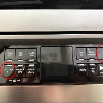 Arçelik Bulaşık Makinesinin Tuş Yazıları Kısa Sürede Silindi