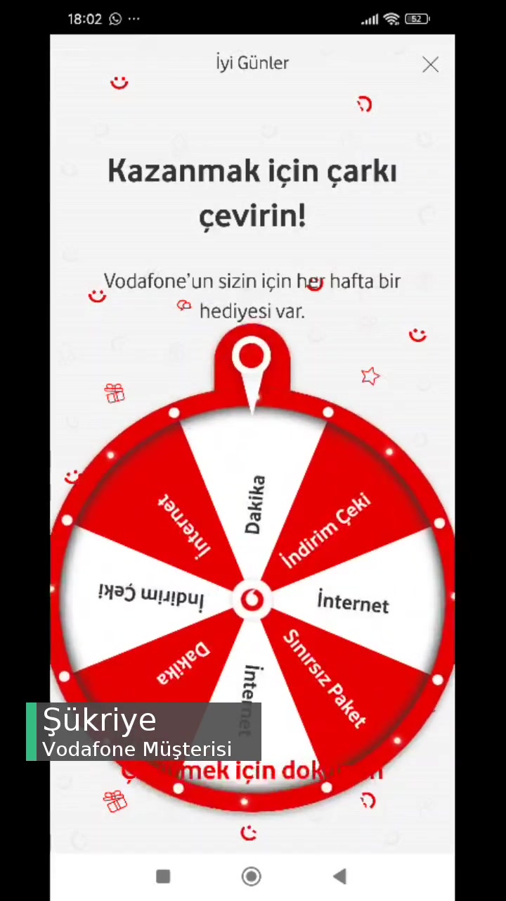 Vodafone Çarkımı Çevirirken Her Seferinde Bir Hata Veriyor videonun kapak resmi